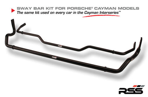 RSS Cayman Front & Rear Adjustable Sway Bar Kit